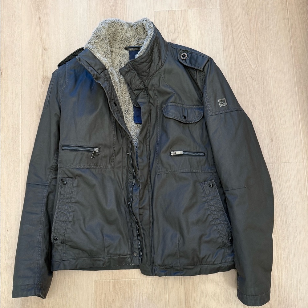 BOSS ORANGE Dark Gray Thermore Rinnova Jacket size 44R